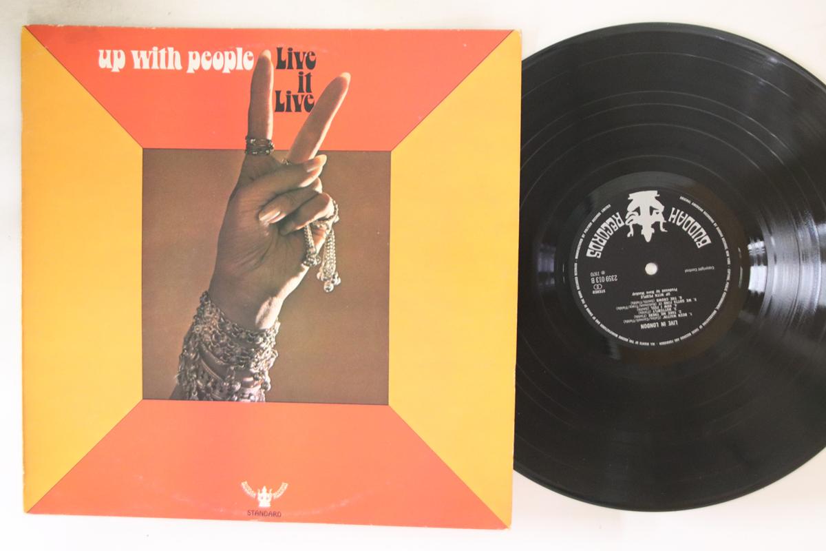 

LP Record UP, PEOPLE - Live It Live 2359013 BUDDAH RECORDS 1970 UK Soul/Funk Used
