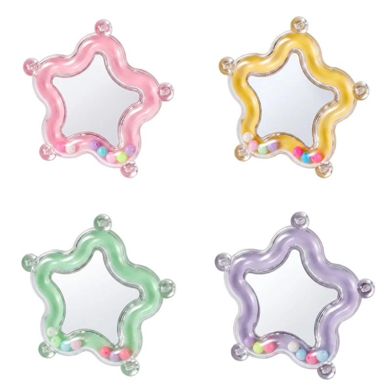 P15F Hanging Cage Toy for Pet Birds with Moving Beads Flower Toy and Body