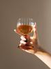 Trompete Hoher Stiel Glasbecher Hitzebeständiges Weinglas Saft- und Champagnerglas Haushaltsgebrauch Stilvoll Kreatives Geschenk