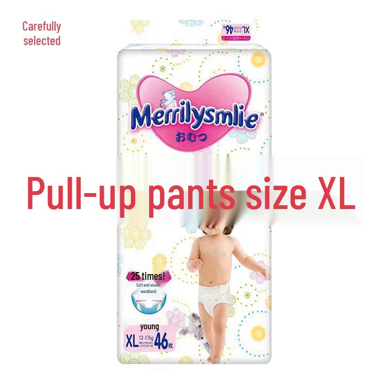 Merrilysmile Baby Diapers: All-in-One Pull-Up Pants