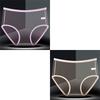 1/2pcs Transparent Briefs Women Sexy Low Waist Panties Lingerie Plus Size L-XXXL Perspective Underwear