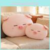 Cuscino a Forma di Testa di Maiale Peluche con Imbottitura in Cotone PP per Comfort in Salotto e in Auto