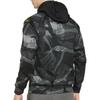 Nike FW22 Full Print Hooded Pullover Sweatshirt Men Tops Black DQ6950-010