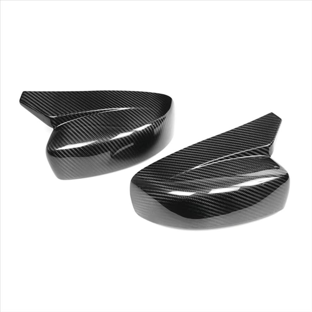 Carbon Fiber Rear View Mirror Cover Rearview Cap Wing Side For Infiniti G25 G35 G37 2007-2014 Car Exterior Accessories Auto Trim