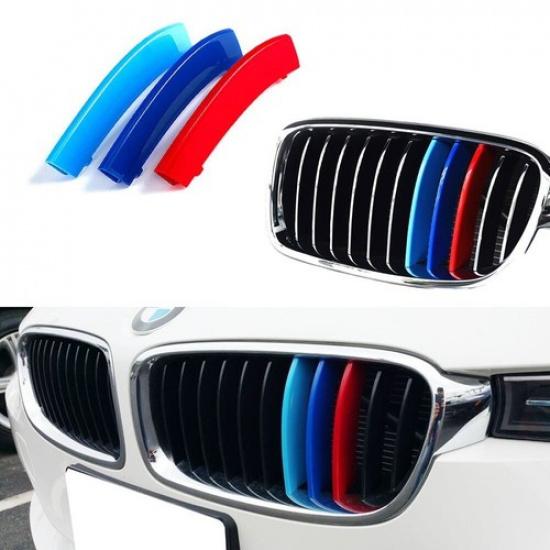 

M-Sport 3-Color Grille ert Trims For BMW F30 3 Series w/Standard Kidney Grill