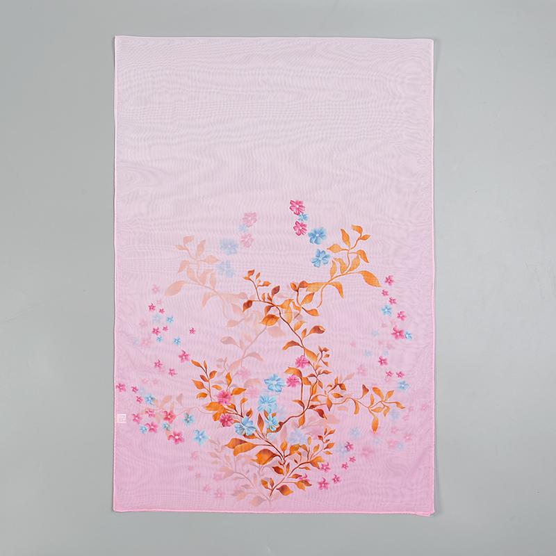 New Chiffon Scarf Shawl Women Printing Beach Georgette Floral Scarf Shawls Long Wraps Beach Sunscreen Hijab Headscarf Wrap Stole