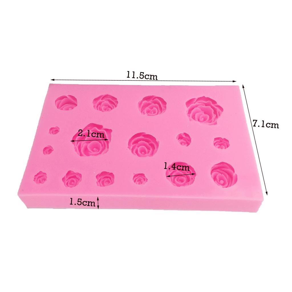 Big Rose Sun Flower Molds DIY Handmade Baking Tools Cake Decorating for Party   Birthday Gift
