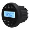 Marine MP3 Player Bluetooth Receiver Radio Gauge IPX6 Waterproof Digital Media Radio Gauge for Yacht Speedboat Motor