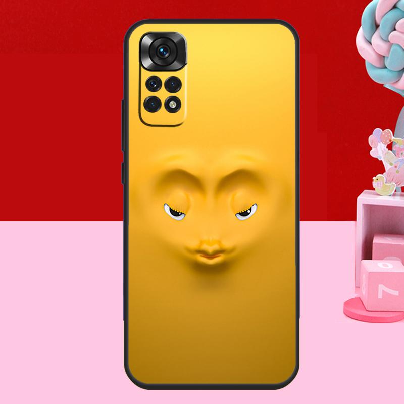 3D Funny Face Cute Case For Xiaomi Redmi Note 14 13 12 11 10 15 Pro Plus Redmi 15 C 13C 10C 12C 14C Soft Cover