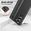 High-end Business With Pen Slot Holder PU Leather Case For Samsung Galaxy Z Fold 7 6 5 4 3 Hinge Film Integrated Protector Cover