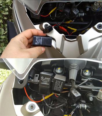 1 STÜCK USB-Ladegerät 12V 22A Motorrad Fahrrad USB QC 3.0 Schnelllader MIT Relais