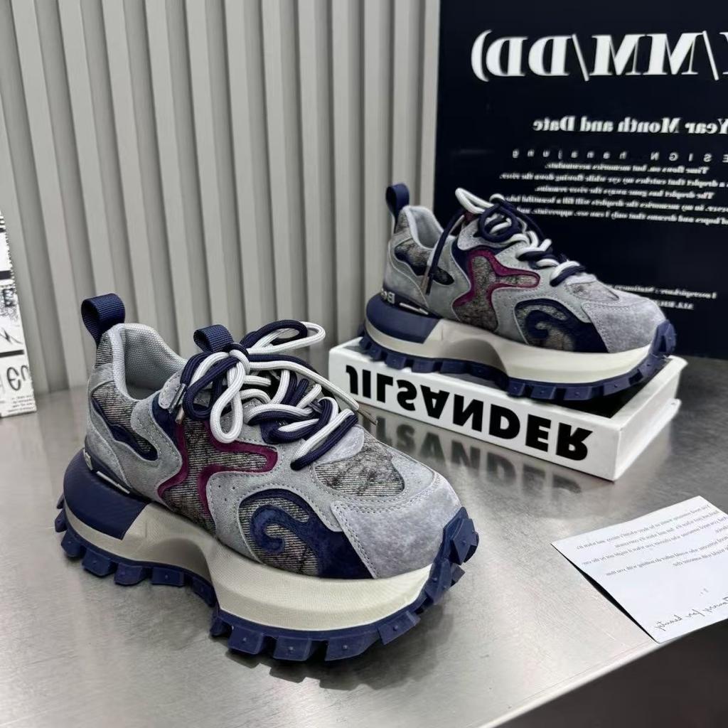 Daddy Shoes 22 Autumn and Winter New Breathable Thick-soled Non-slip Casual and Lightweight Forrest Gump Sports Shoes