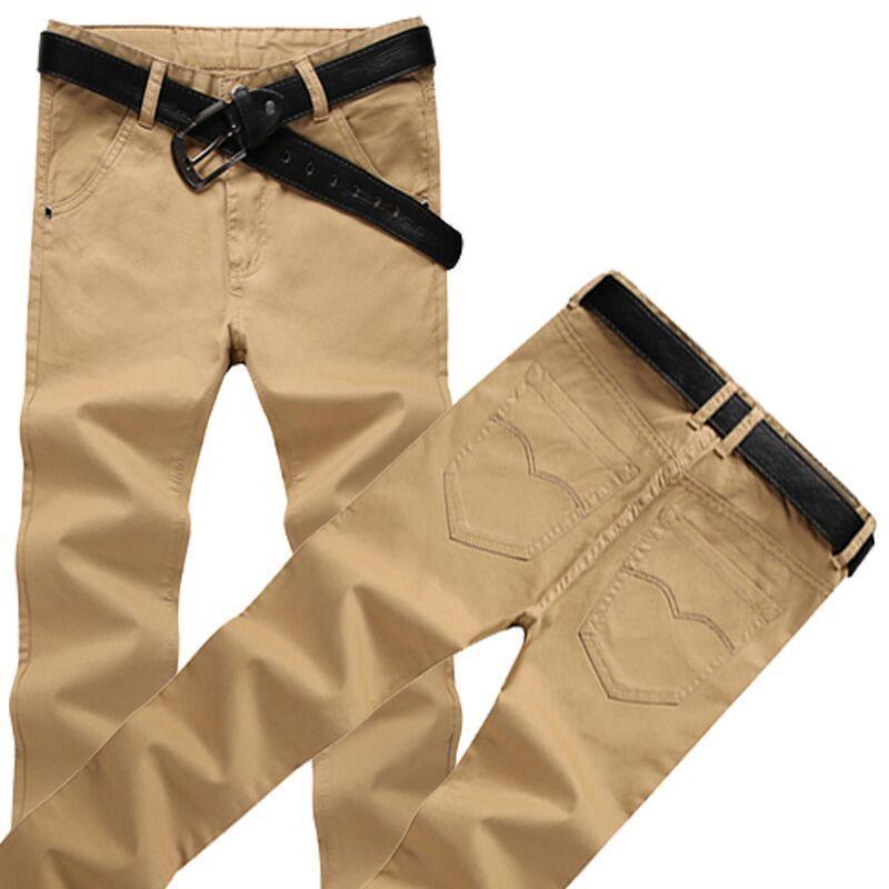 Four Seasons Wear New Men'S Casual Pants Loose Straight Work Pants Military Green Work Pants Men'S Wear Resistant