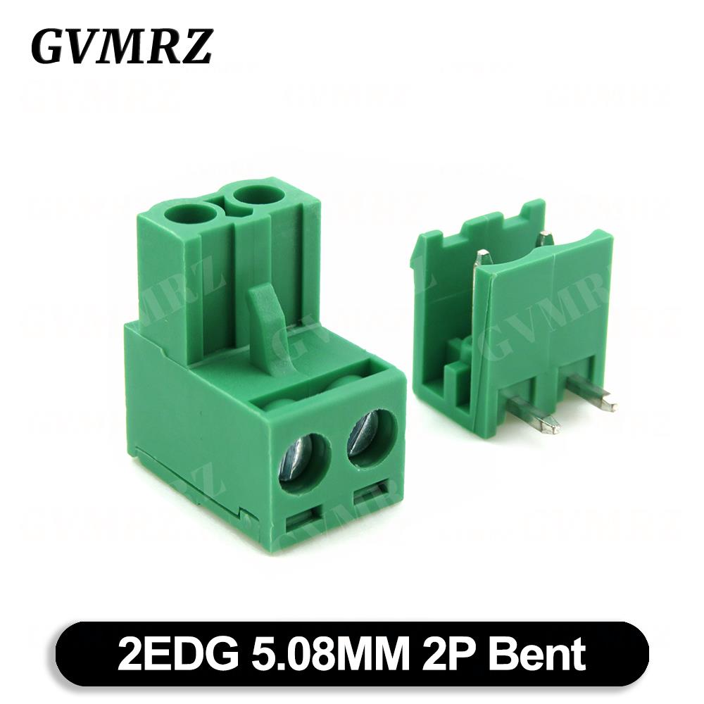 5Set 2EDGK 5.08mm Terminal Block Male Female 5.08 Plug-in Opening PCB Connector 2EDG PCB 2P 3P 4P 5P 6P 7P 8P 9P 10P 12P