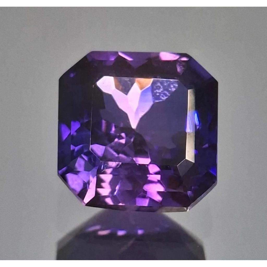 Certified Natural Purplepink Tanzanite Asscher Cut 8-10 Ct Stunning Gemstone