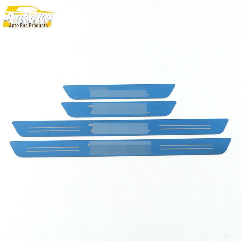 

Накладки на пороги Tucson L 21 - Накладки на бампер из нержавеющей стали, декоративные наклейки на педали приветствия