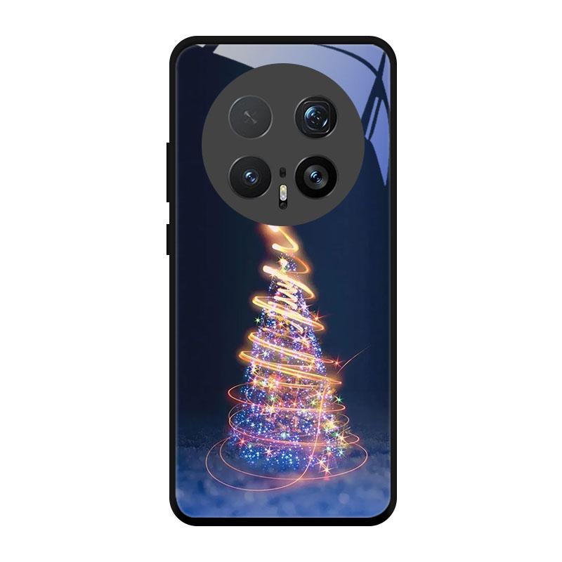 Christmas Painted Cover For Honor Magic 7 8 X60 X50 Pro Magic8 X50i X50GT 90 Lite Case Tempered Glass Protection Funda Shell