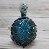 Resin Craft Meditation Turtle Statue Home Garden Office Sculptures Peacefulness Meditating Turtle Figurine Ornament Decoration