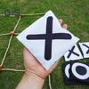 Tic-toe Outdoor Game Set Bean Bag Toss Outdoor Games for Adults Kids Wooden Tic-Tac Toss Game Backyard Lawn Camping Games for All Ages