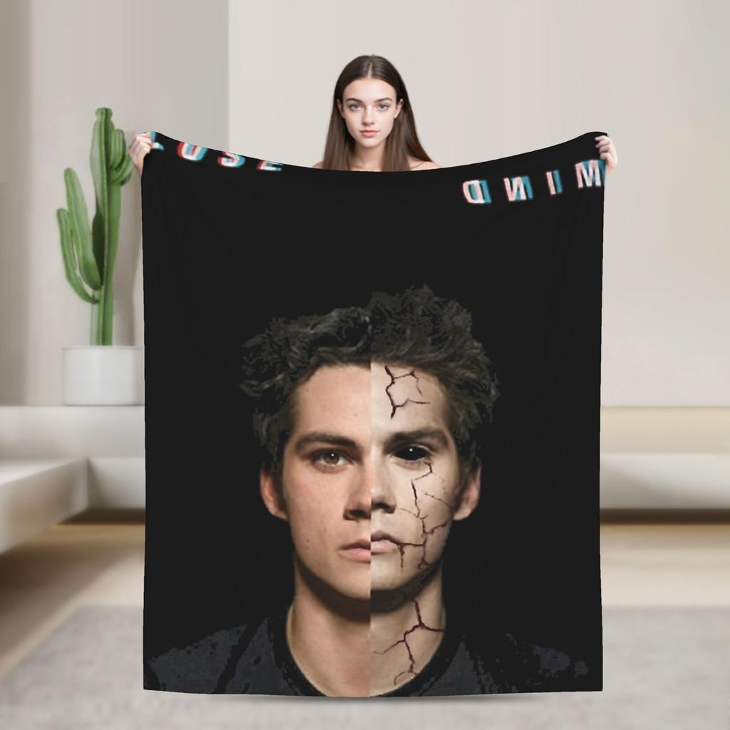 Teen Wolf Il Film Coperta di Flanella Invernale Morbida Coperta Plaid per Bambini Soggiorno Copriletto Originale Copriletto per Divano Letto