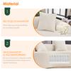 Modular Curved Sofa, Compressed Sofa, Chenille Modern In a Box, 4-Seater, Comfortable & Stylish for Living Room & Apartment, Requires Installation.