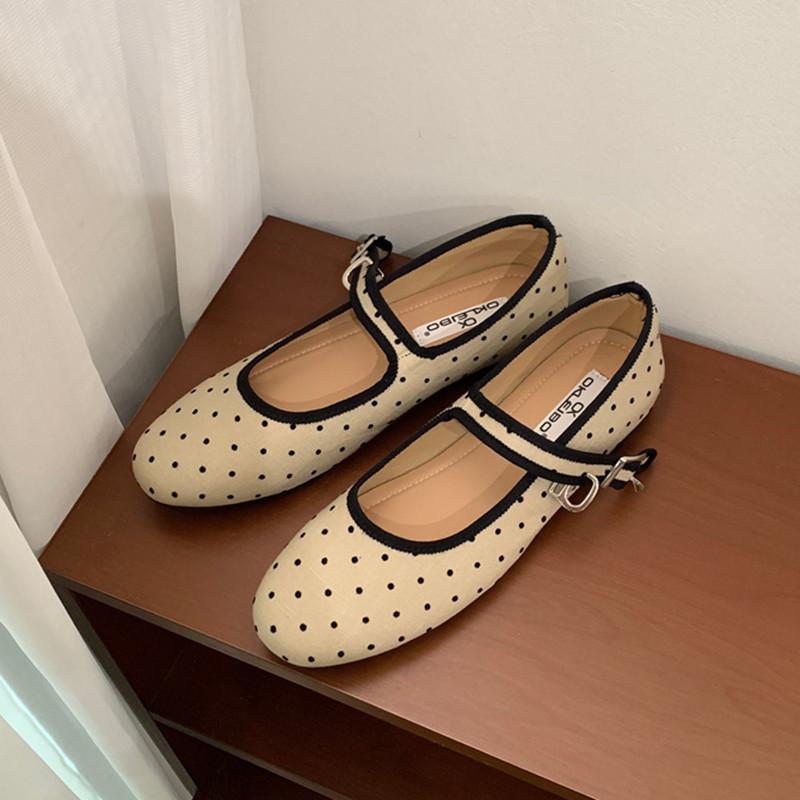 Fashion Bailamos New Brand Women Flats Fashion Square Toe Shallow Mary Jane Shoes Soft Casual Ballet Shoes Slingback Shoes Mujer