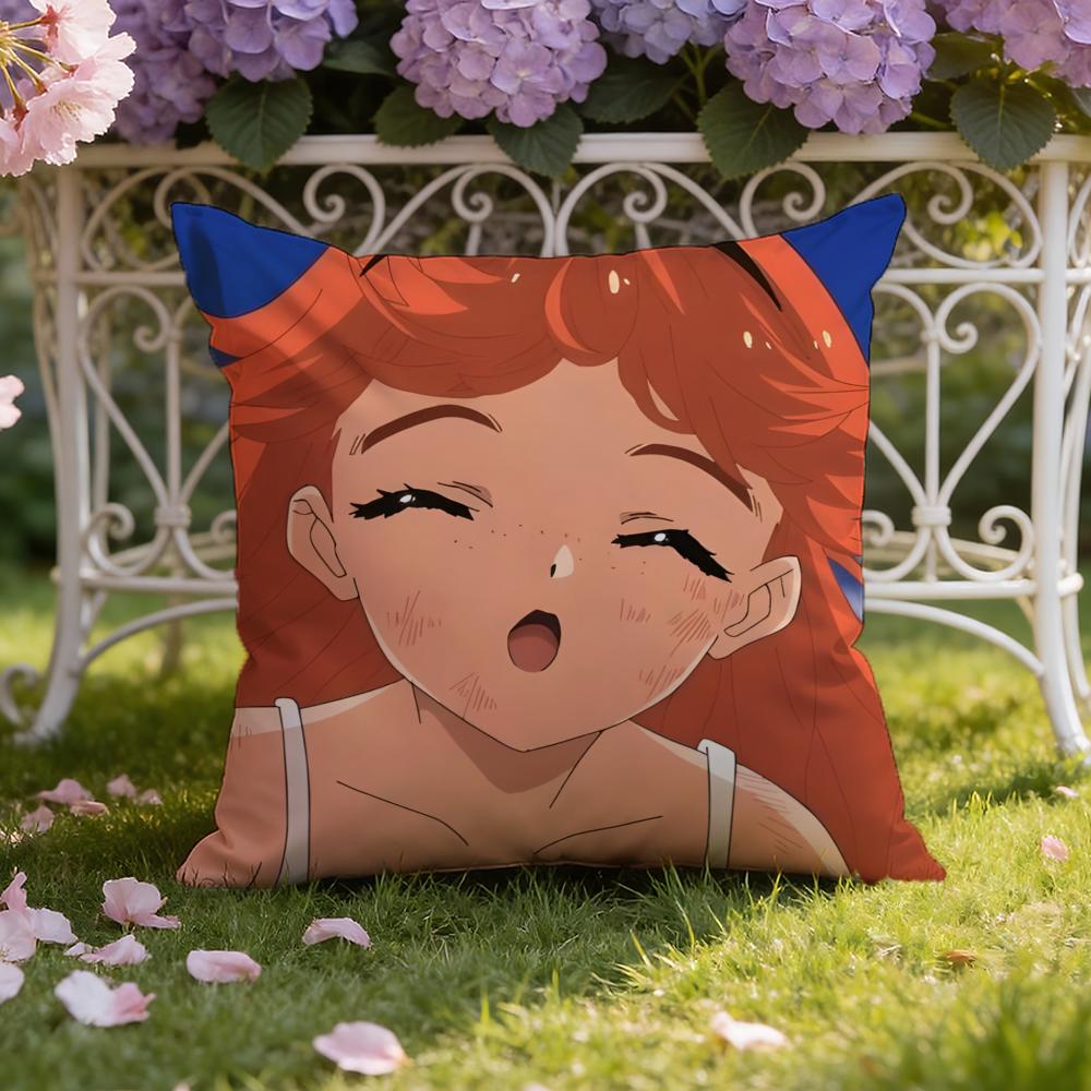 AnimeWonder Egg Priority Cushion Cover Home & Car Dual-Scene Pillow Cover: Reversible for Premium Comfort