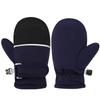 Zipper-Free Wrist Closure Thermal Ski Gloves Thermal Insulation Cold Gear Gloves  For Boys Girls