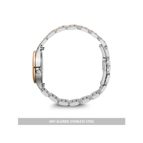 VICTORINOX ALLIANCE XS Watch, Stainless Steel Case (316L), Black Dial, Two-Tone Stainless Steel Bracelet, Gift Item 241841