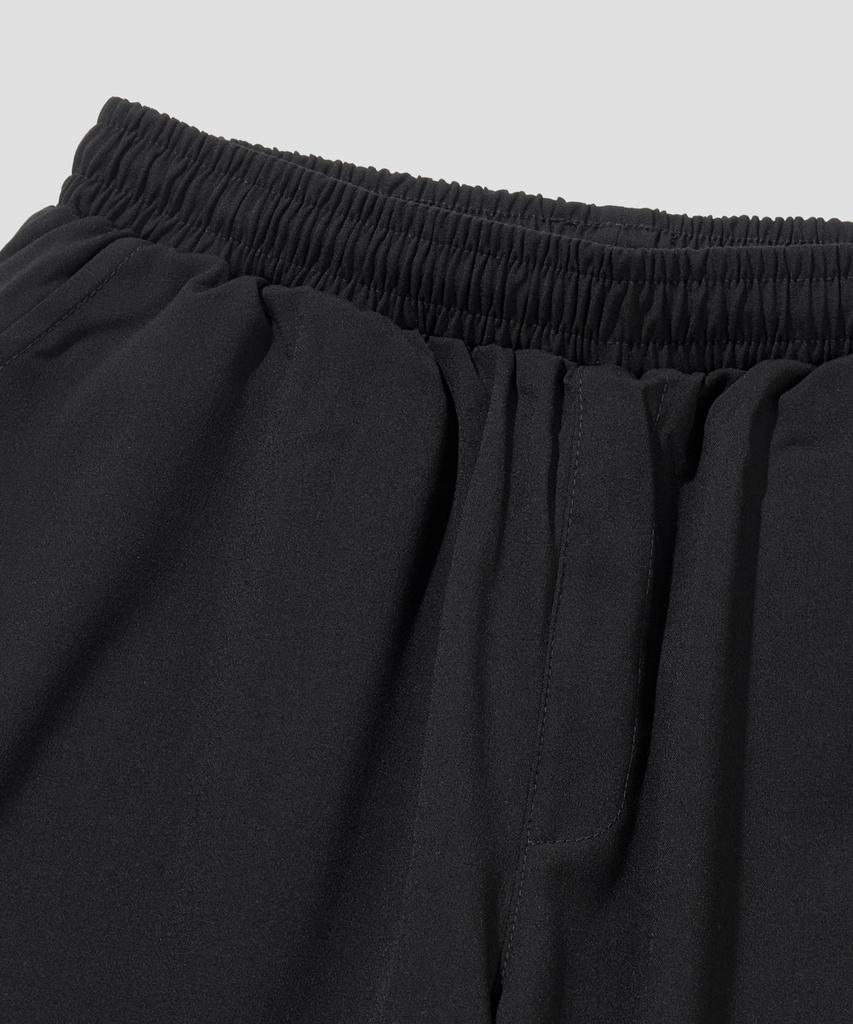 AGOD Wide Banding Slacks [Black]