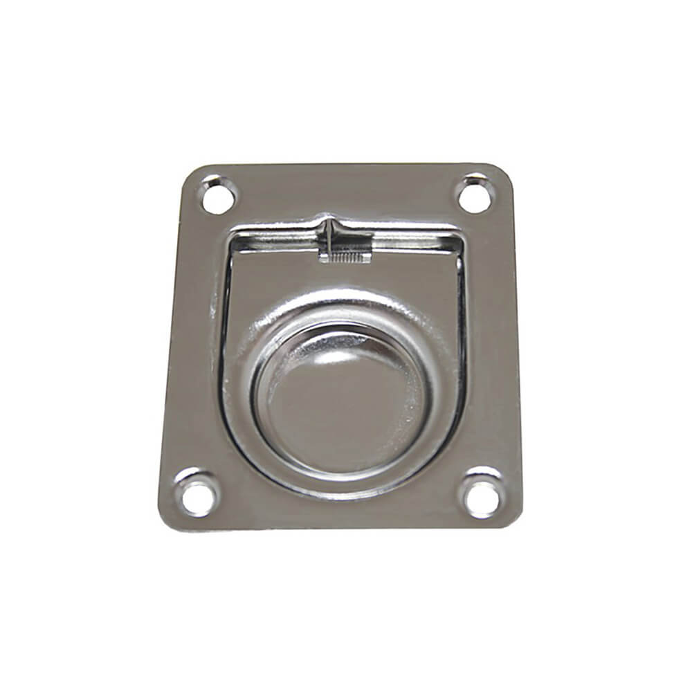 Poignée à cuvette Acier inoxydable Anti-cliquetis 44x38mm