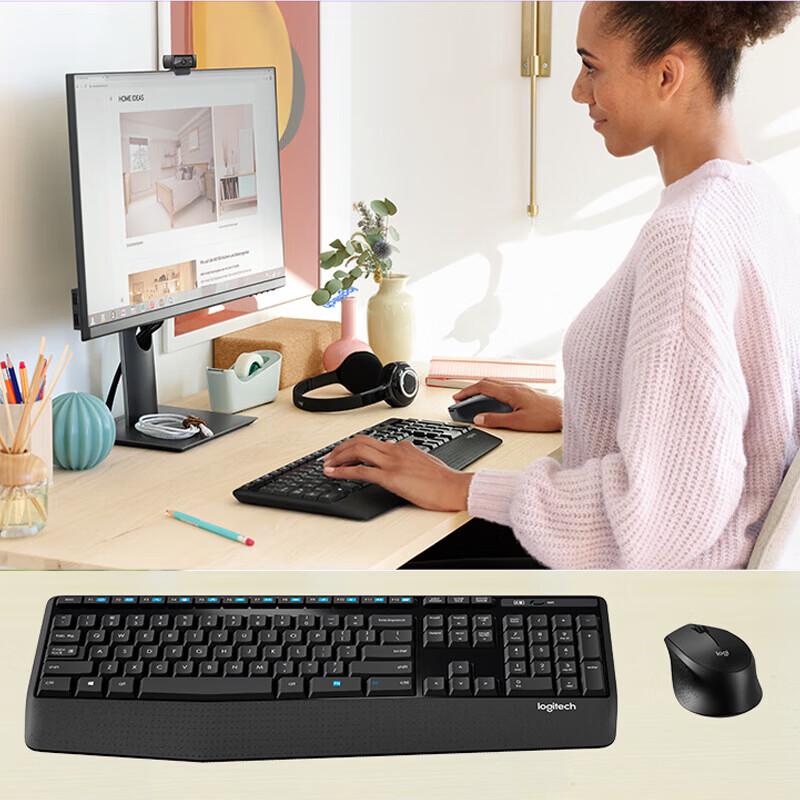 Logitech MK345 Wireless Keyboard and Mouse Combo