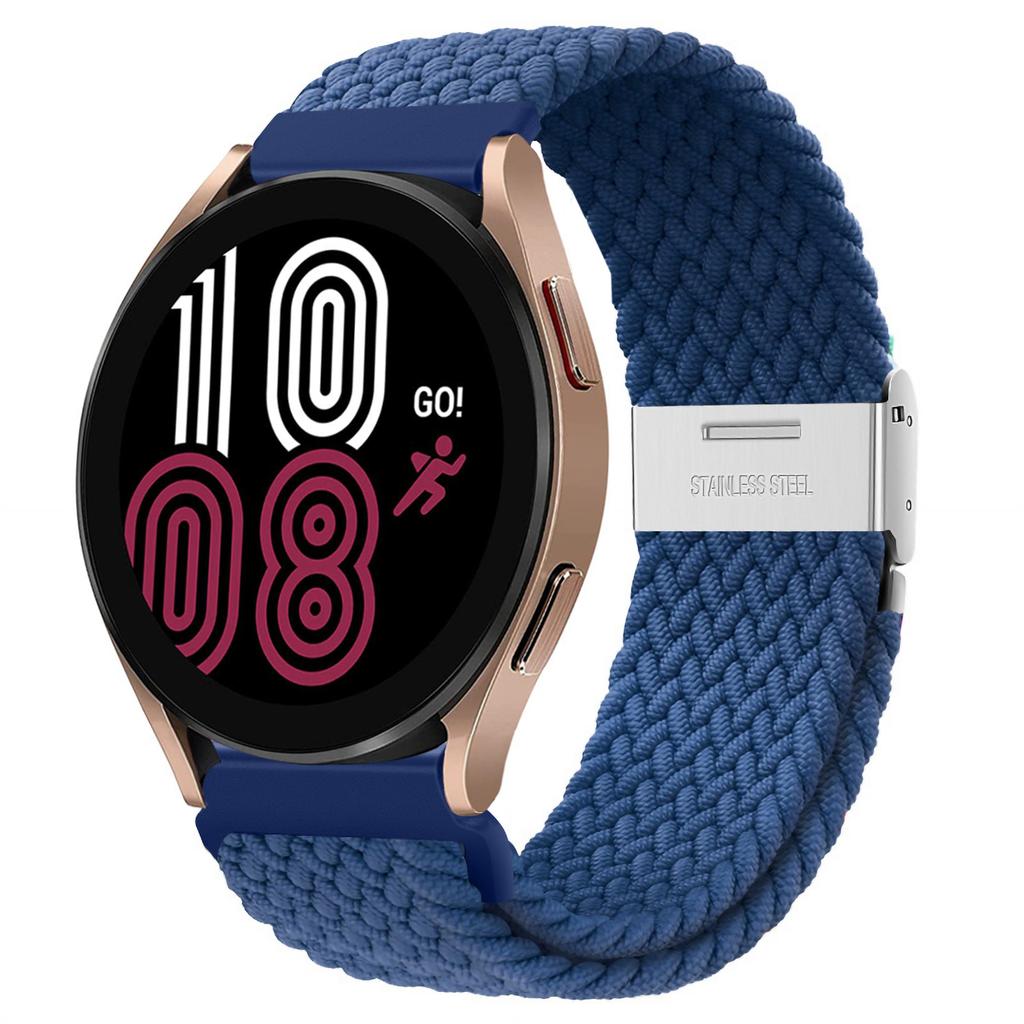 20/22mm Band for Samsung Galaxy Watch 6/5/pro/4 46mm/42mm/active 2 Gear s3 braided Elastic bracelet Huawei GT/2/GT2/3 Pro strap