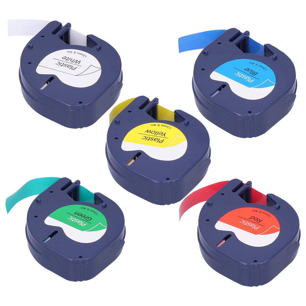 Label Tape Replacement for  LETRATAG Machine Ribbon  Print Accessories12mm x 4meter