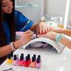 Electric Nail Drill Machine Set,Professional Manicure & Pedicure Kit With 6 Drill Bits, Usb Rechargeable & Adjustable Speed