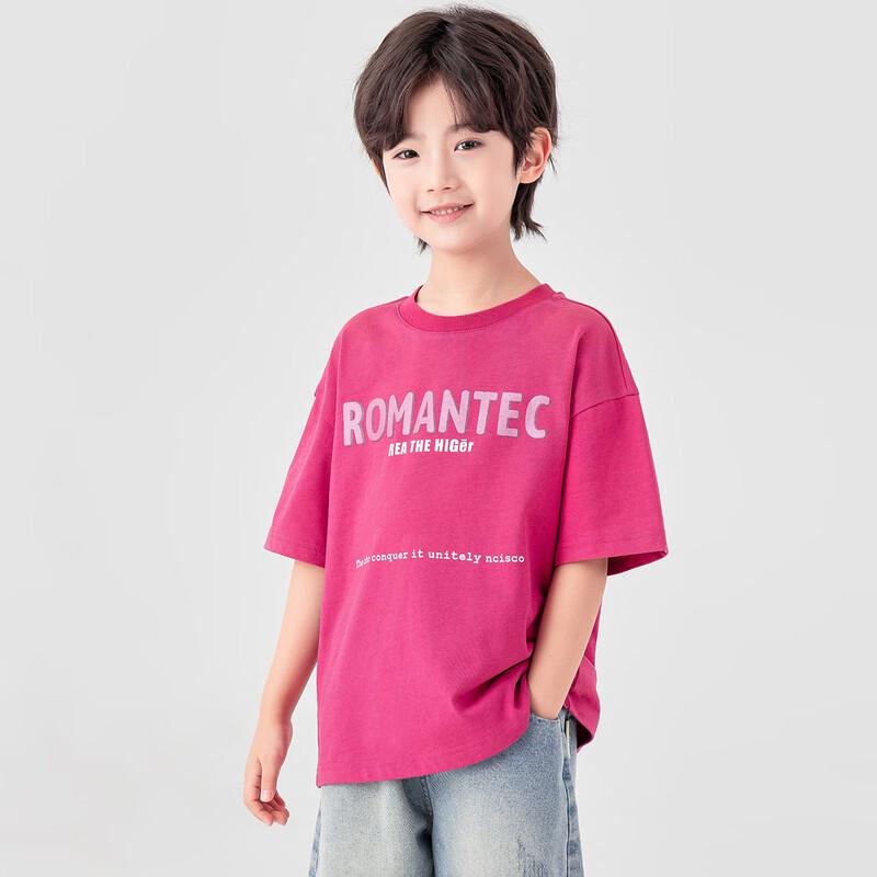 Boys' Pure Cotton Printed Summer T-Shirt