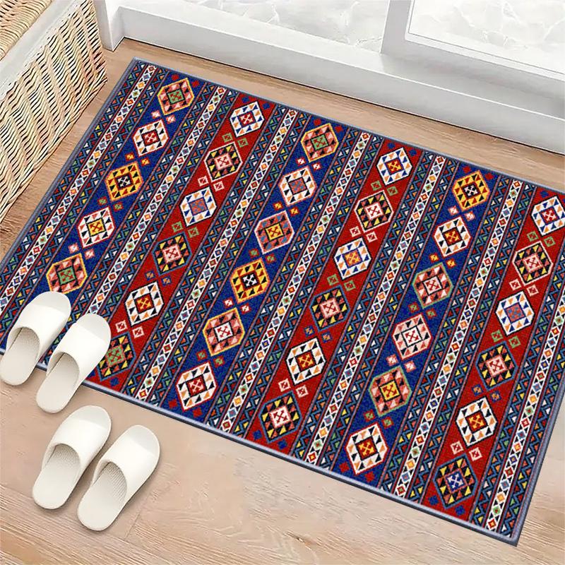 

RAKKS Modern Style Large Crystal Area Rugs, Living Room, Sofa Carpet, Study, Bedroom,entrance Hall Carpet Moroccan Style 40x60cm