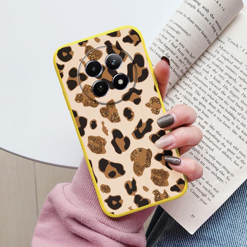 Case For Redmi 14C 4G 14R 5G A4 Note 14 Pro Poco C67 Cute Heart Flower Back Cover Soft Silicone Matte Protective Fundas Cartoon