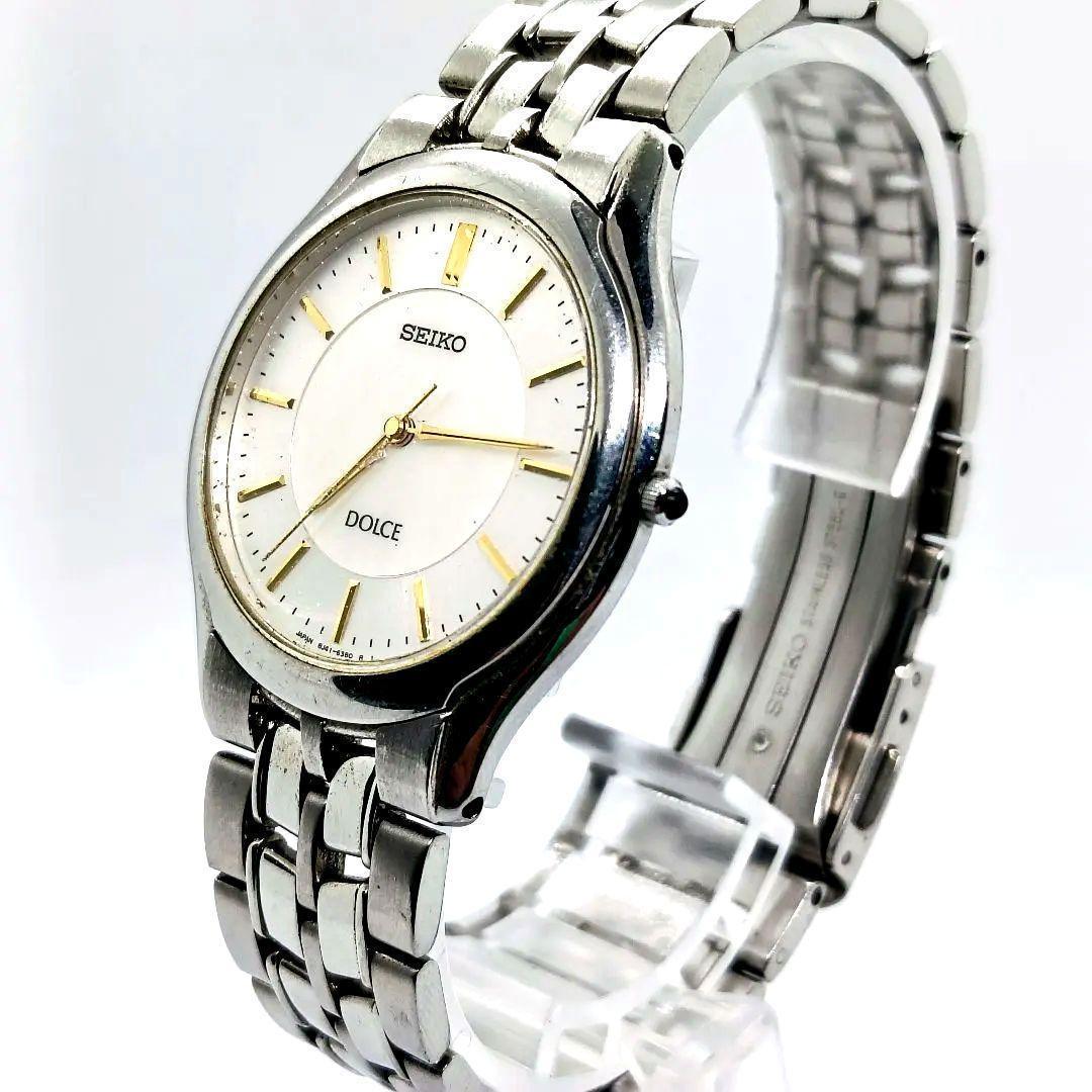 Used seiko Seiko dolce 8J41-6030 genuine bracelet in operation