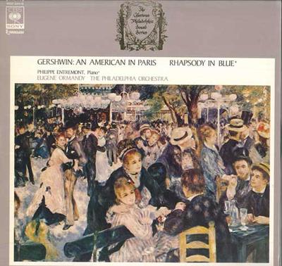 LP Record EUGENE ORMANDY - Gershwin: An American In Paris / Rh SOCF22019 CBS SONY - Japan Classical Used