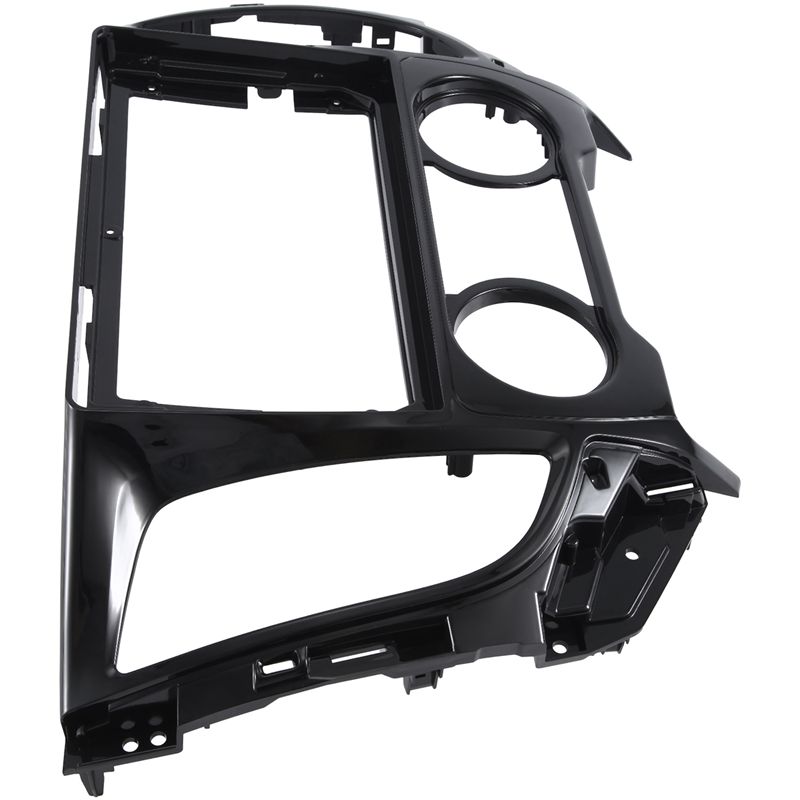 Portable 9 Inch For Mitsubishi Triton L200 2015-2018 Radio Android Stereo MP5 Player Casing Frame Head Unit Fascia Dash Cover Ca чёрный