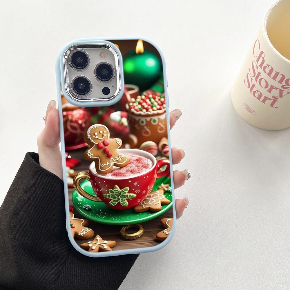 N107 Happy New Year Christmas art Soft Phone Cases для Samsung S24 S23 Plus A15 A35 A54 — фото 15