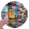 60 New Beautiful Landscape Stickers Personalized Creative DIY Decorative Skateboard Water Cup Waterproof Stickers