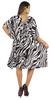 Moomaya Womens Short Kaftan Cover Up Night Dress Kaftan Gown Kimono
