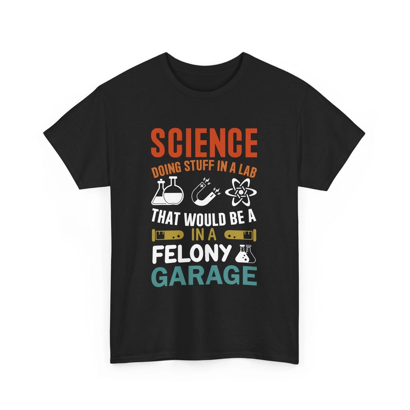 Funny Science Pun T-Shirt – Geeky Nerdy Chemistry Physics Math Tee S