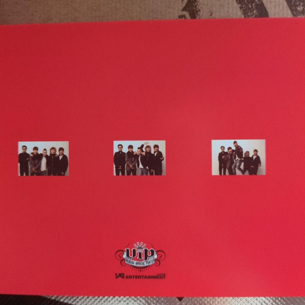 [USED] Jiyeon's Order of Cultural Merit!! BIGBANG's autographed Christmas card