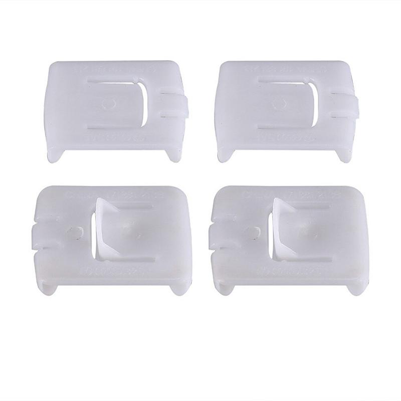 4PCS Seat Fastener Rail Runner Clips Sliders Guide For VW Golf MK1 MK2 MK3 Jetta MK1 MK2 Scirocco MK1 MK2