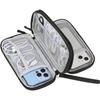 Electronic Organizer Bag,Waterproof Portable Travel Cable Storage Bag,Multifunctional Cord Storage Case for USB Drive,Dard Drive, Power Bank,Charger