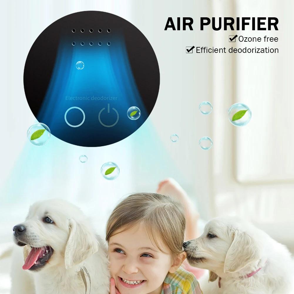 Mini Dry Battery Type Air Purifier Multipurpose Air Cleaner Efficient Odor Eliminator Odor Remover Air Freshener for Car Bedroom