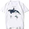Beach Diving White Tshirt Vintage Whale Shark Anatomy Biology Tshirt Unisex Casual T Shirts Aesthetic Clothes